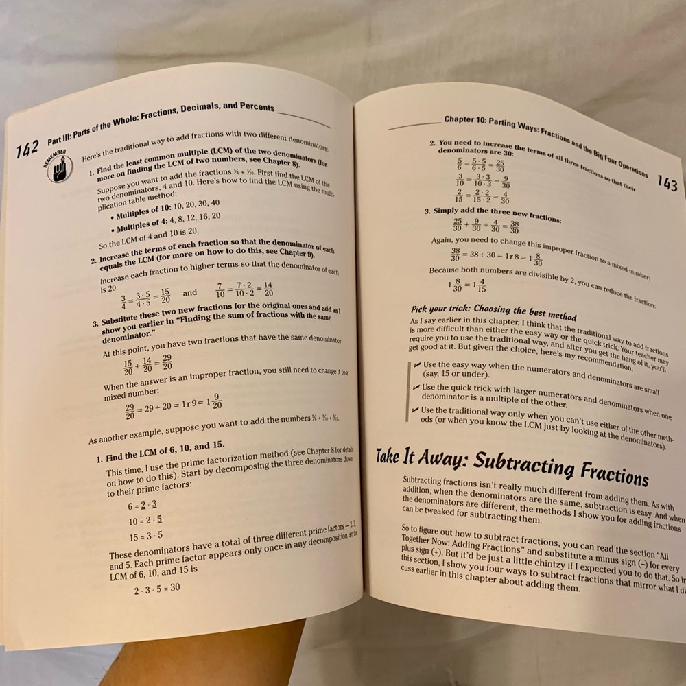 Basic Math & Pre-Algebra “FOR DUMMIES” - Picture 2 of 4